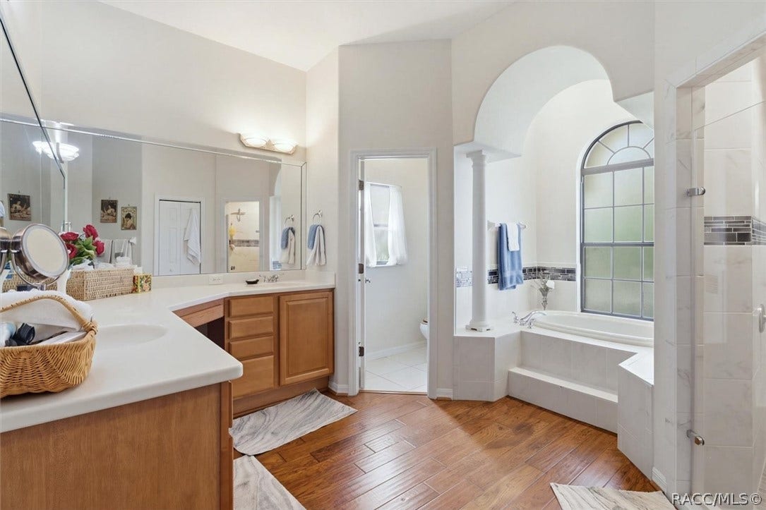 Primary Bath with water closet