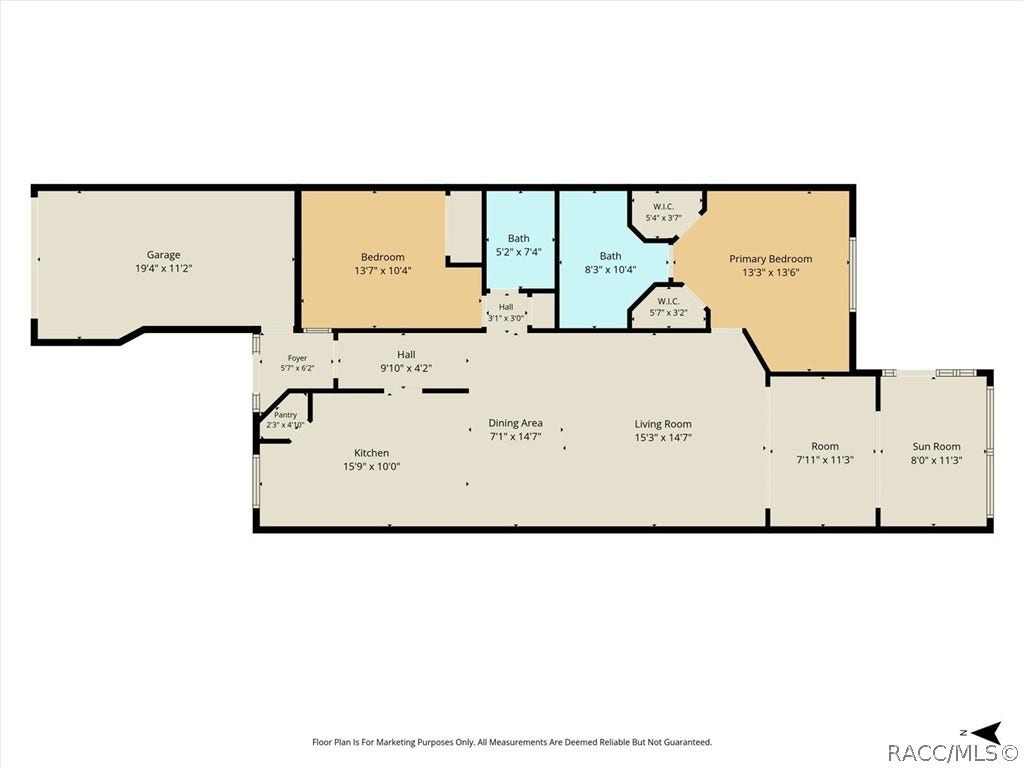 2052 Forest Drive, Inverness, FL 34453 Floor Plan