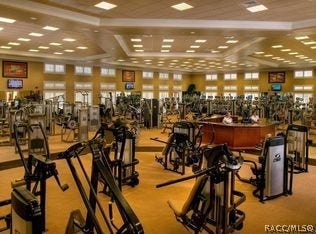The state-of-the-art fitness center at Bella Vita has an abundance of equipment to keep fit.