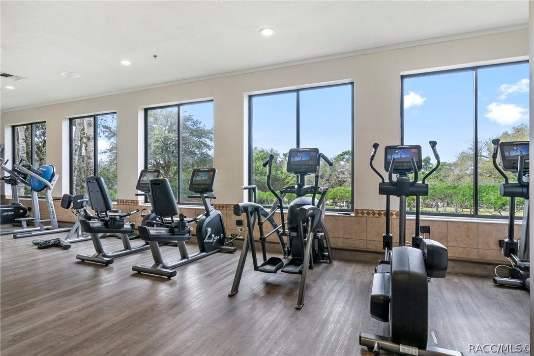 4605 N Pine Valley Loop, Lecanto, FL 34461 Fitness center