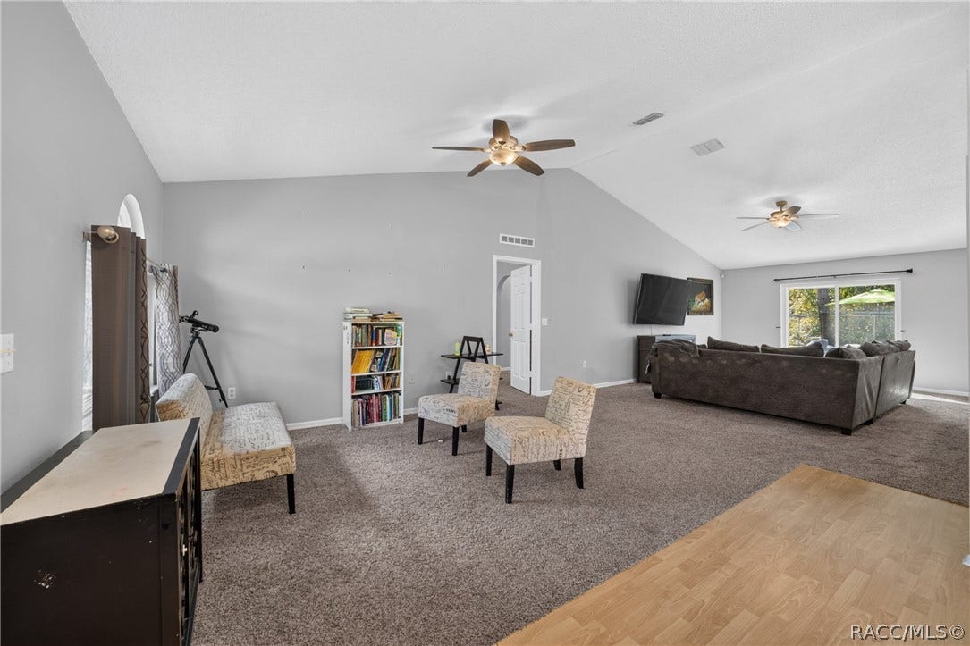 8364 N Pocono Drive, Citrus Springs, FL 34434 Living/Family Room Combo