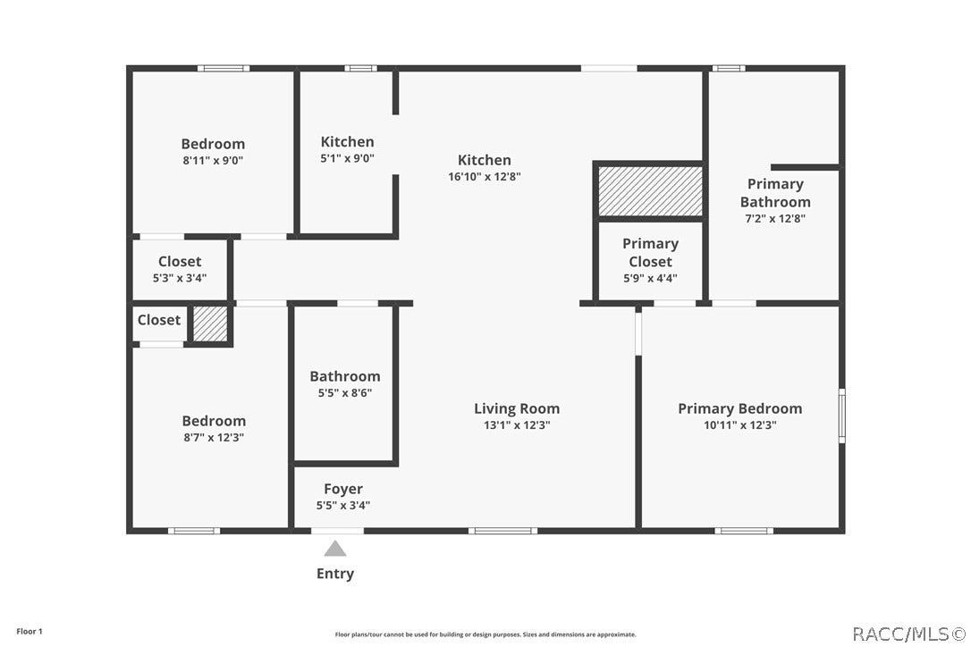 2035 S Goode Point, Homosassa, FL 34448 Floorplan