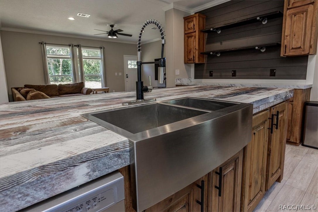 S.S. Farmhouse Sink