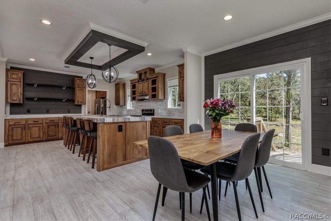 Dining Room with a View!