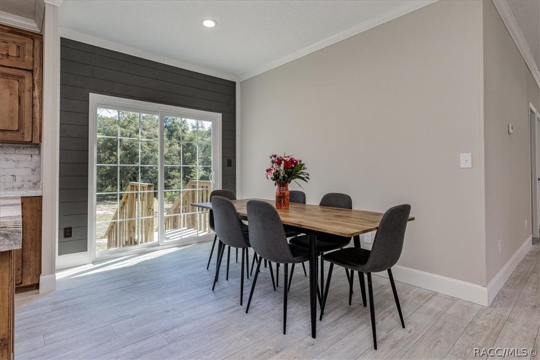 Dining Room with a View!