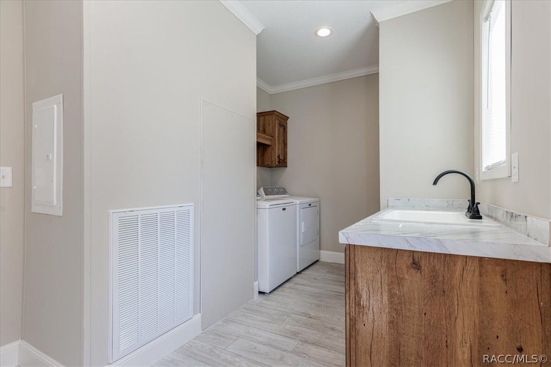 Laundry Room with Sink
