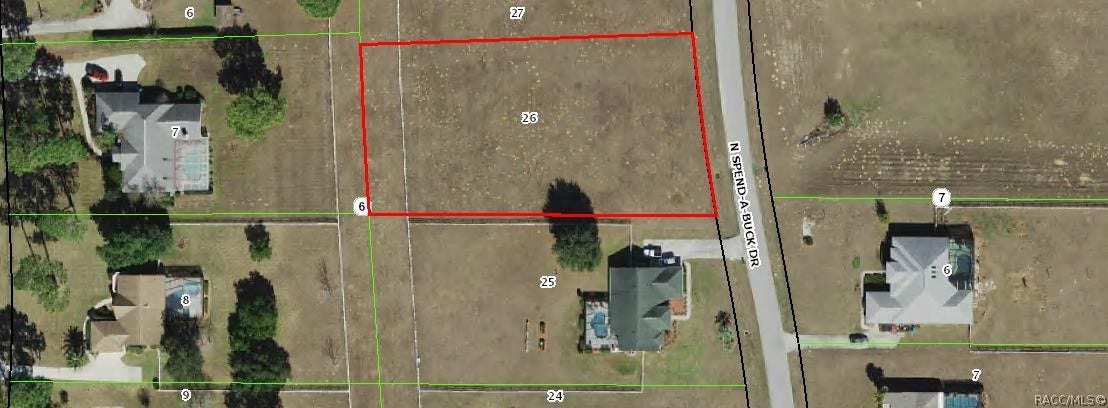1308 N Spend A Buck Drive, Hernando, FL 34442 TAX PLAT
