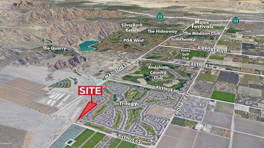 Property photo for 0 N Ave 62 & E Madison St, La Quinta, CA
