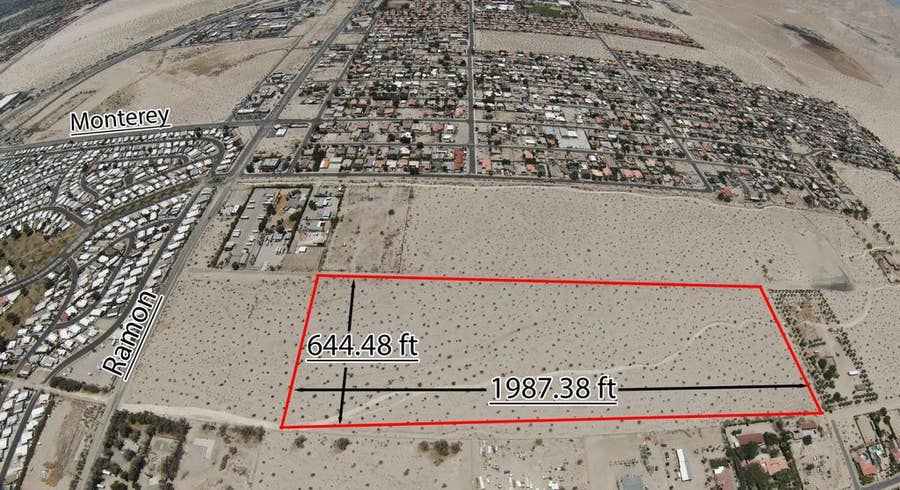 Property photo for 0 Ramon Road, Thousand Palms, CA
