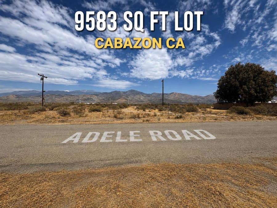 Property photo for 0 Adele Avenue, Cabazon, CA