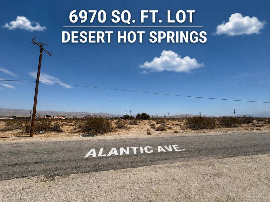 Property photo for 0 Atlantic Avenue, Desert Hot Springs, CA