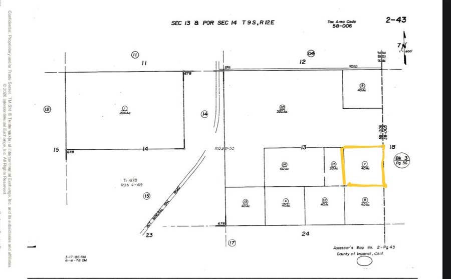 Property photo for 0 40ac Spa Road, Niland, CA