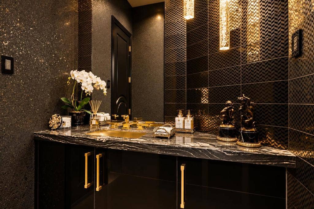 Gameroom Powder Room