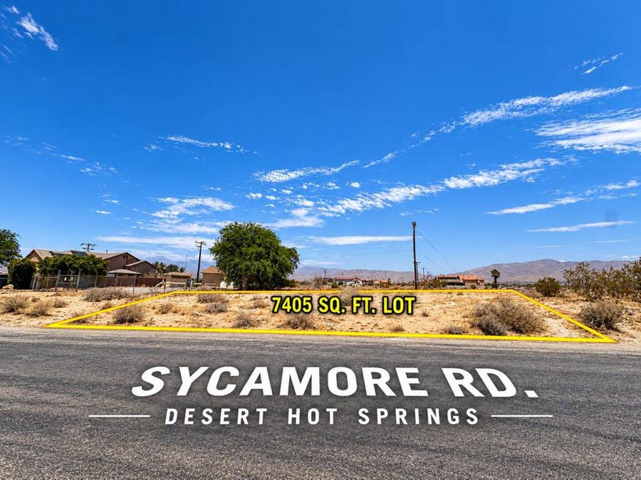 Property photo for 0 Sycamore Road, Desert Hot Springs, CA