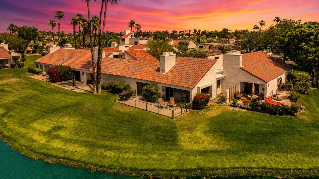 470 Sunningdale Drive, Rancho Mirage, CA 92270 virtual sunset