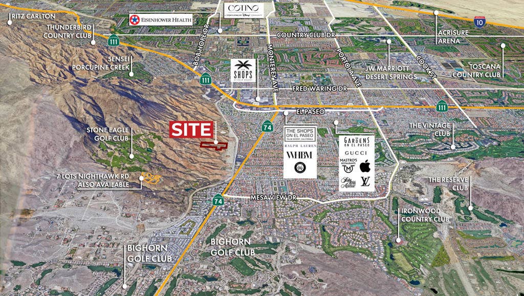 0 South Cliff Road, Palm Desert, CA 92260 Tilt Aerial ZI 2