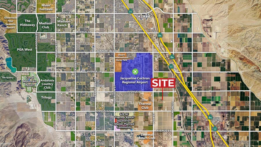 Property photo for 0 E Polk St, Thermal, CA