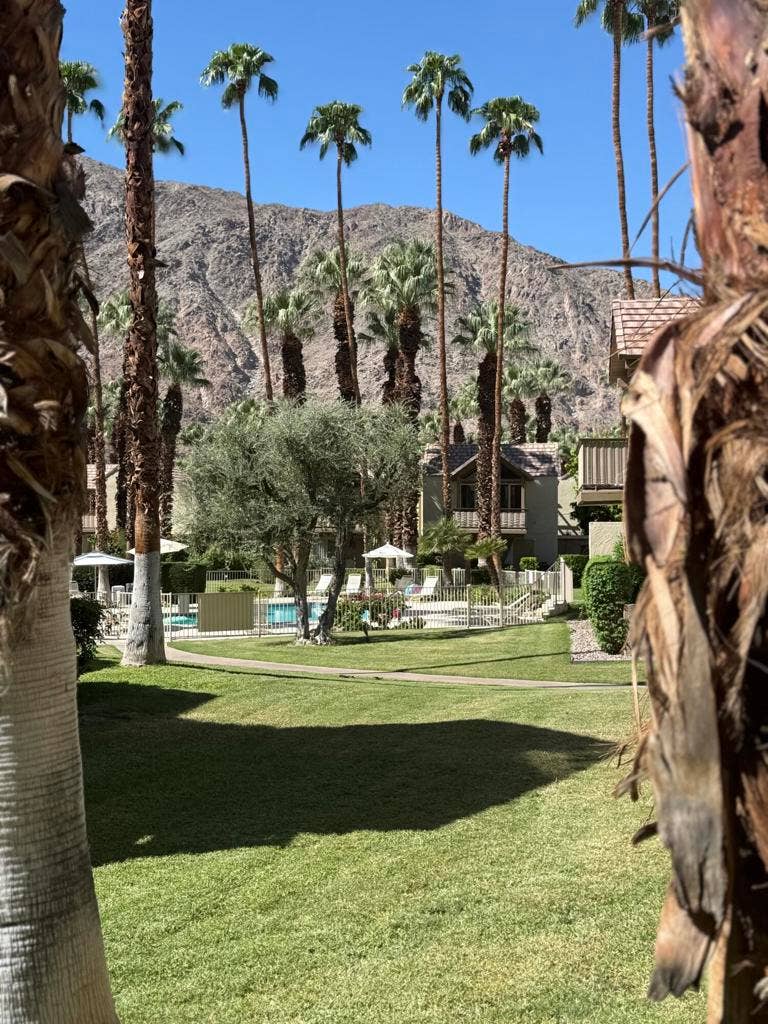 78255 Cabrillo Lane, #123, Indian Wells, CA 92210 Patio overlooking pool