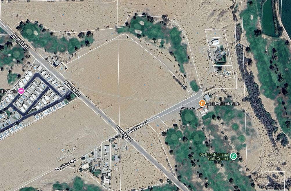 1 Acre On Wells, Blythe, CA 92225 aerial