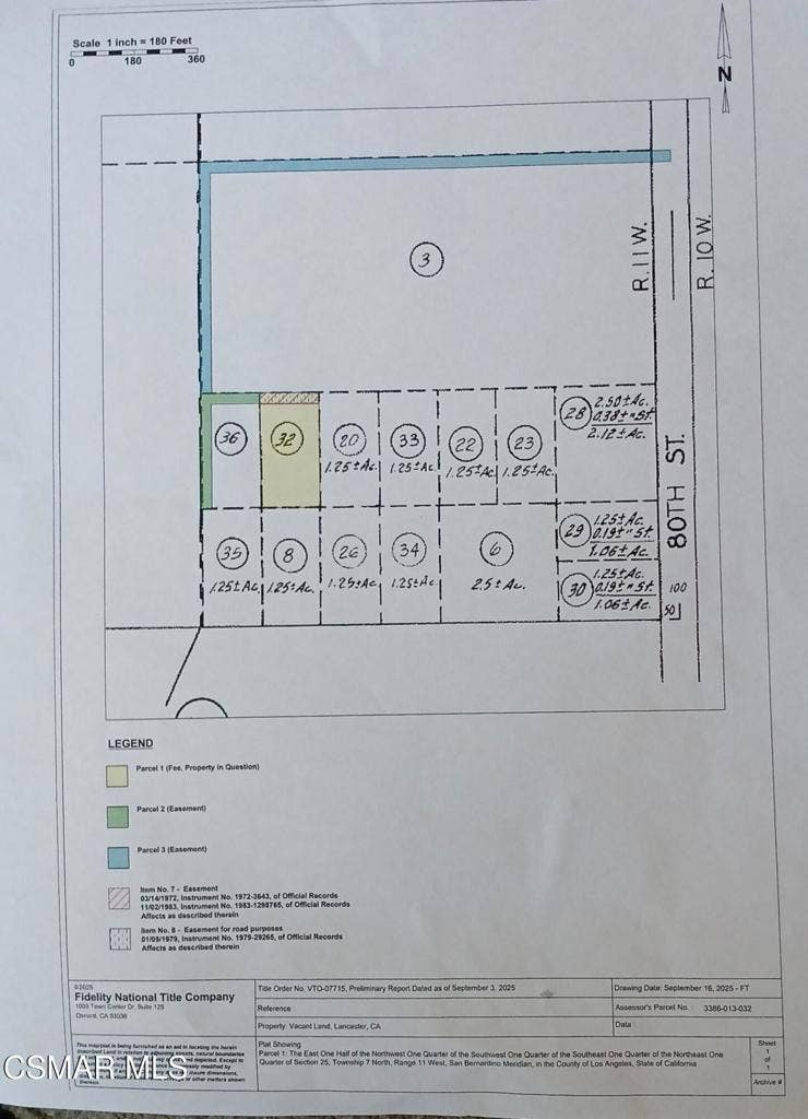 Property photo for Vac/Vic K8/73 Ste Avenue, Lancaster, CA