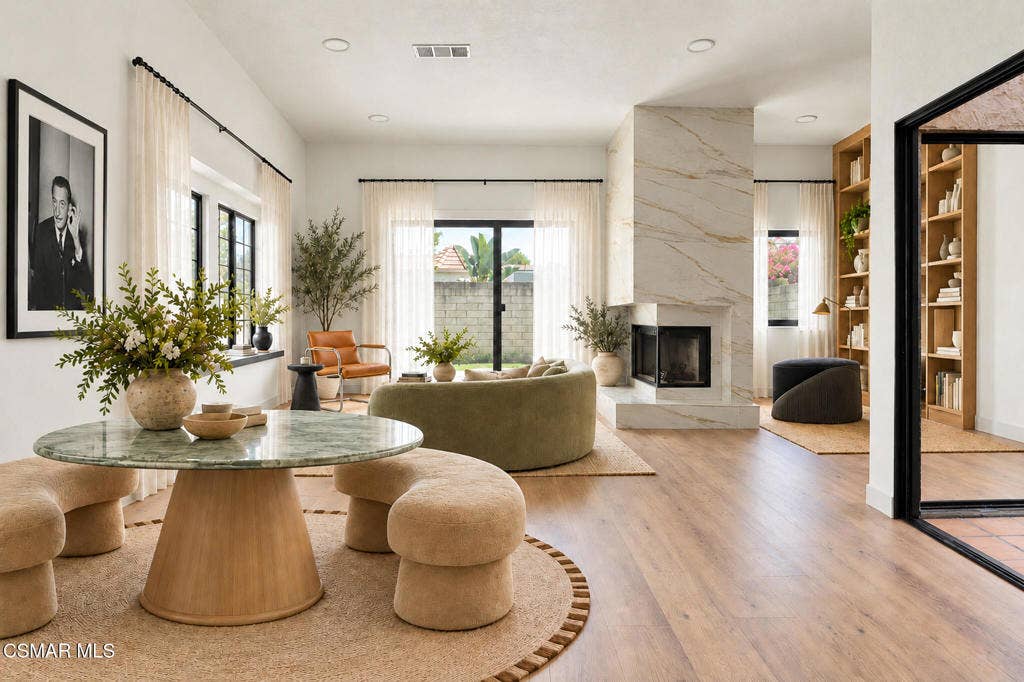 Virtually Staged Living Area