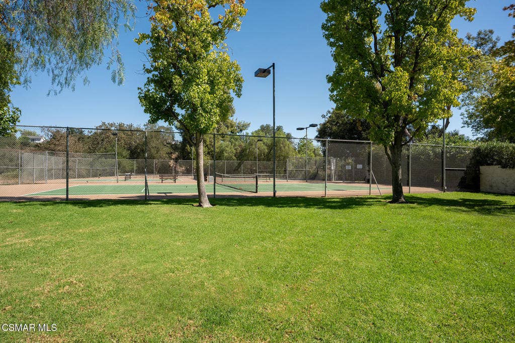 Community Pickle Ball and Tennis Courts