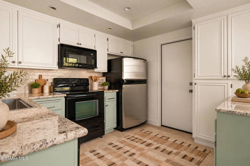 Virtually Staged Kitchen