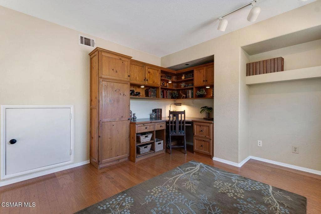 Loft with built-in office