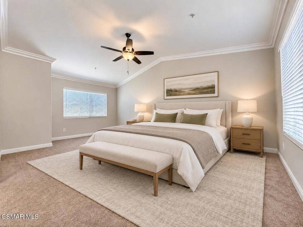 1201 N Lombard Street, Oxnard, CA 93030 Primary bedroom - 1 - Staged