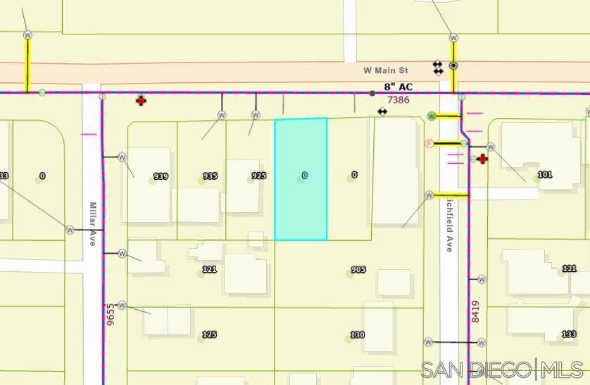 Property photo for 927 W. MAIN ST., El Cajon, CA