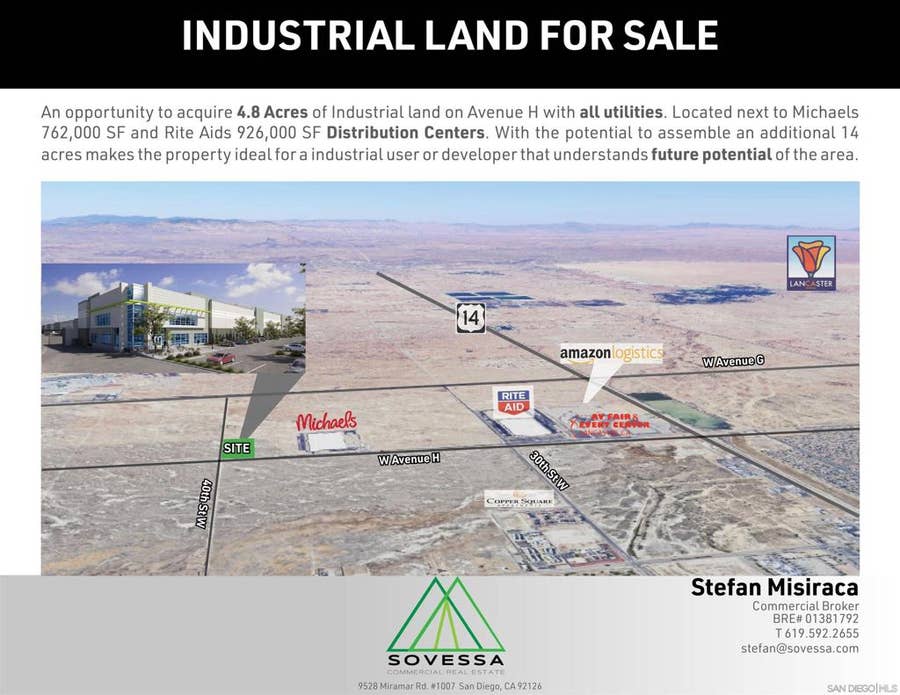 Property photo for 3995 W Avenue H, Lancaster, CA