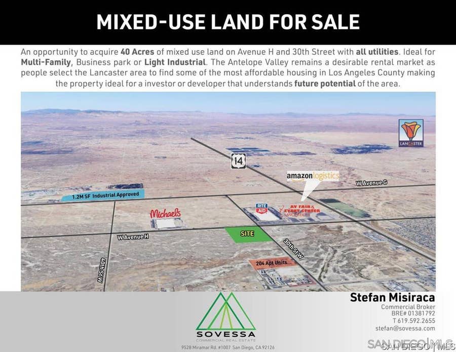 Property photo for 3001 W Ave H, Lancaster, CA