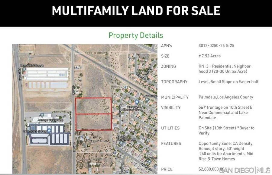 Property photo for 37400 E 10th St ST, Palmdale, CA