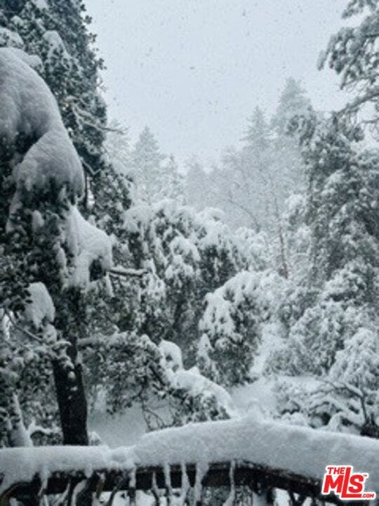Hot cocoa winter views