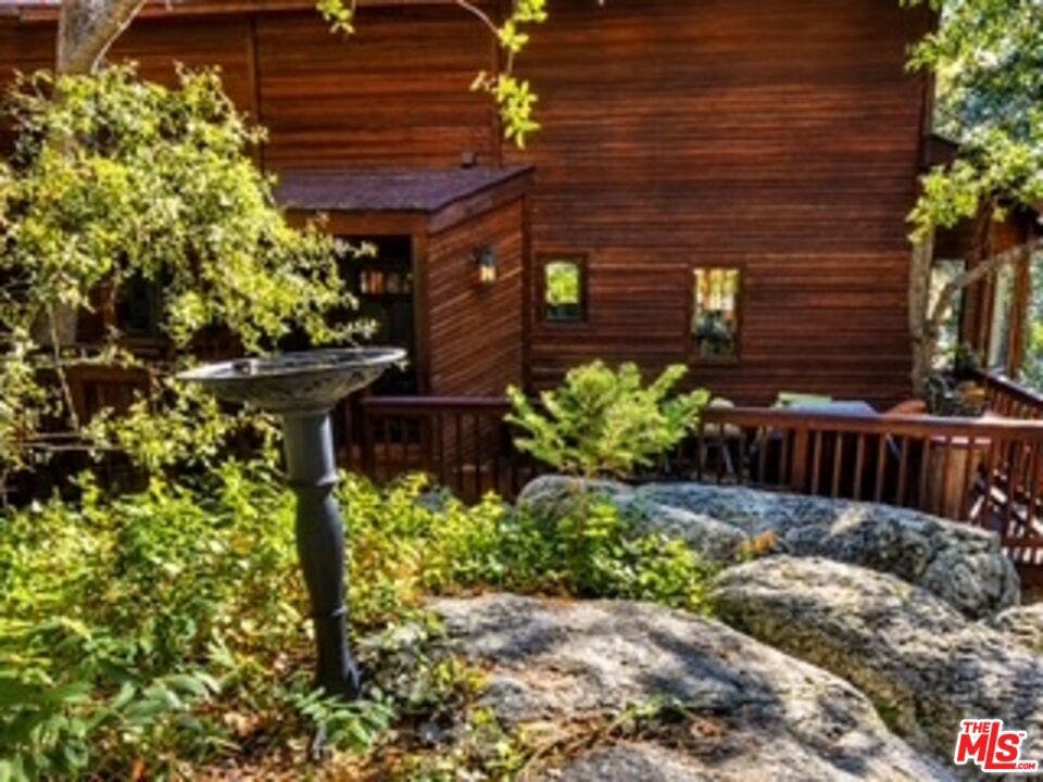 Front deck bird bath