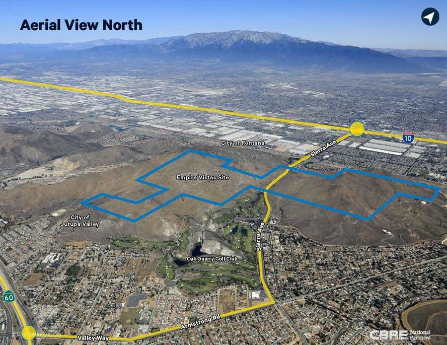 Property photo for Sierra Ave and Oak Quarry Road, Fontana, CA