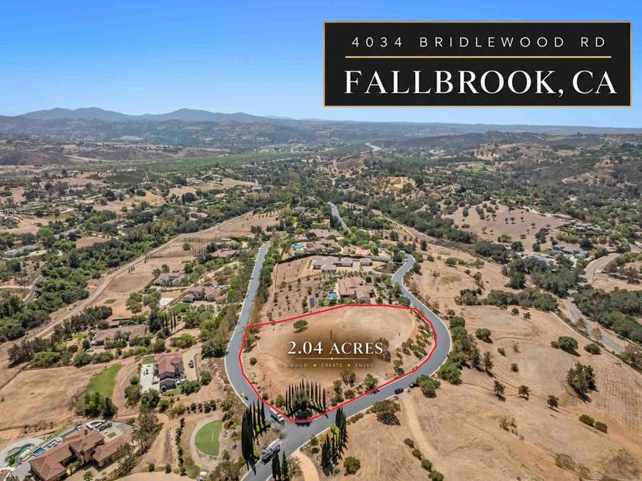 Property photo for 4034 Bridlewood, Fallbrook, CA
