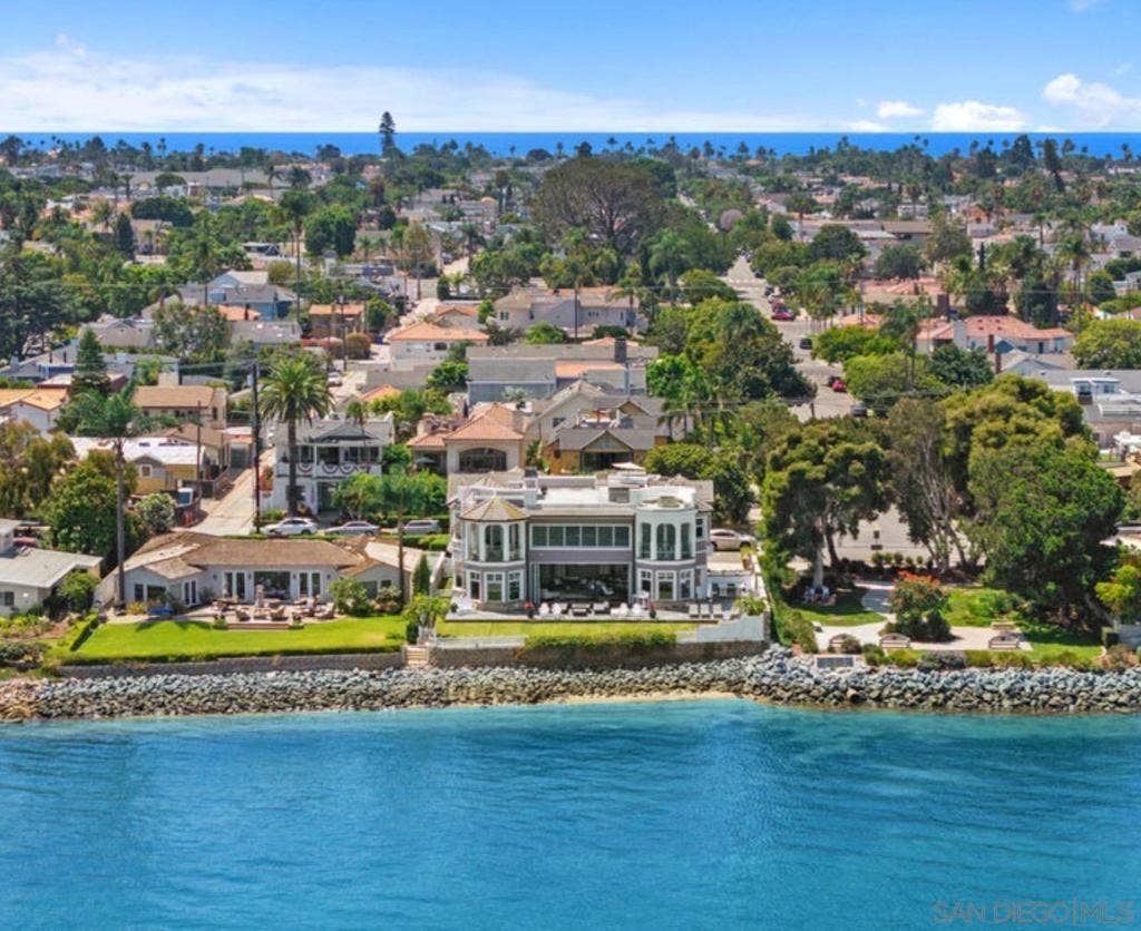 501 1st St, Coronado, CA 92118 Aerial View