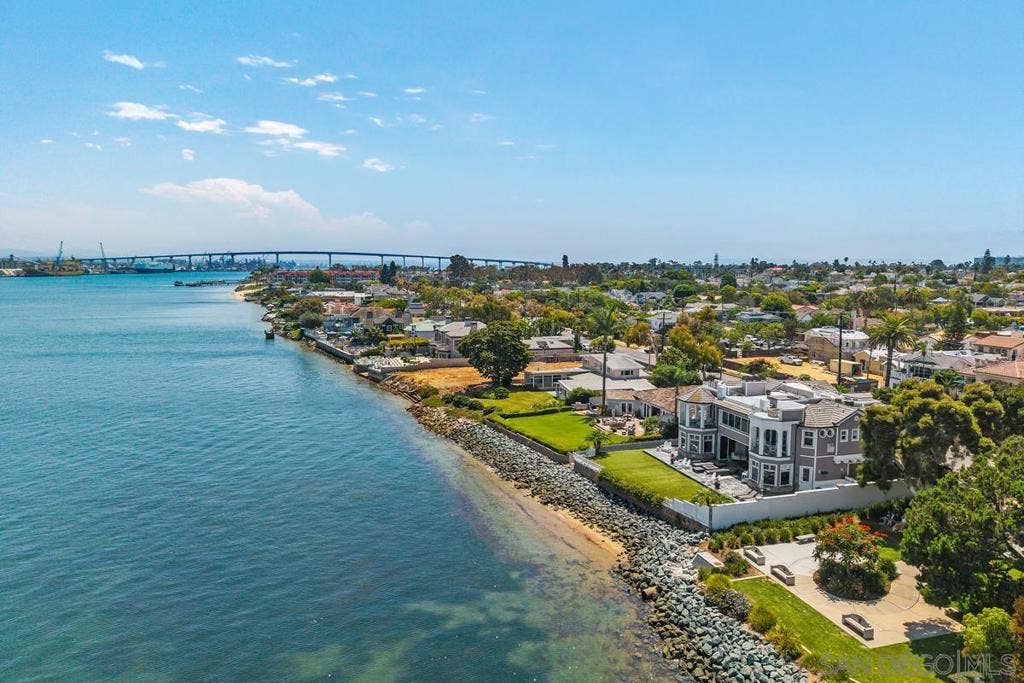 501 1st St, Coronado, CA 92118 Aerial View