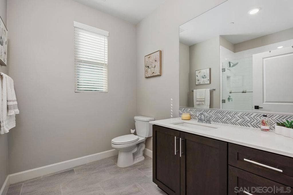 16750 Coyote Bush Dr., #17, San Diego, CA 92127 Downstairs bathroom