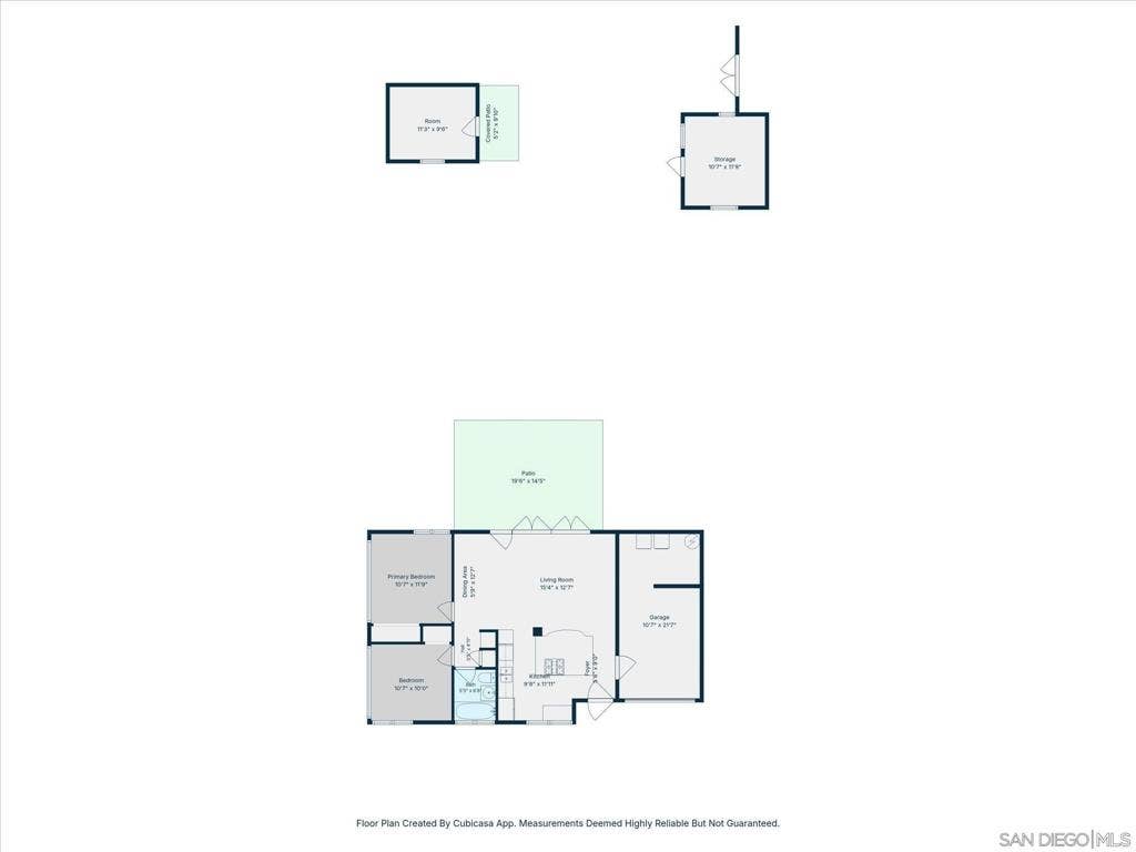 4740 Shoshoni Ave., San Diego, CA 92117 1st Floor Plan