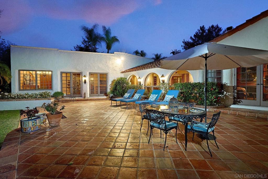 Patio off the Entry