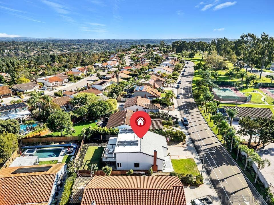 377 N Willowspring Drive, Encinitas, CA 92024 Aerial View