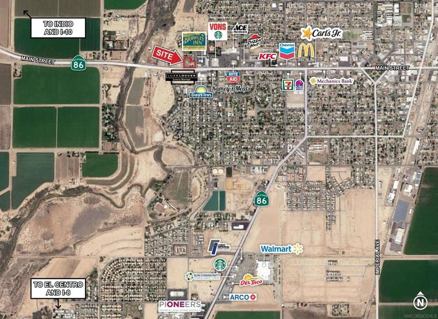 Property photo for 641 W Main St, Brawley, CA