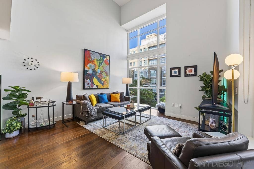1325 Pacific Hwy, #314, San Diego, CA 92101 Entry level (building pool level 3 - townhome level 2 of the unit itself)