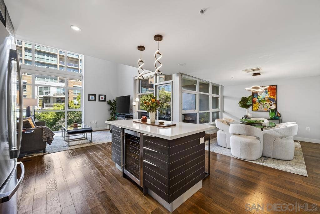 1325 Pacific Hwy, #314, San Diego, CA 92101 Entry level (building pool level 3 - townhome level 2 of the unit itself)