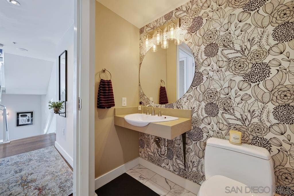 1325 Pacific Hwy, #314, San Diego, CA 92101 Entry level (building pool level 3 - townhome level 2 of the unit itself)