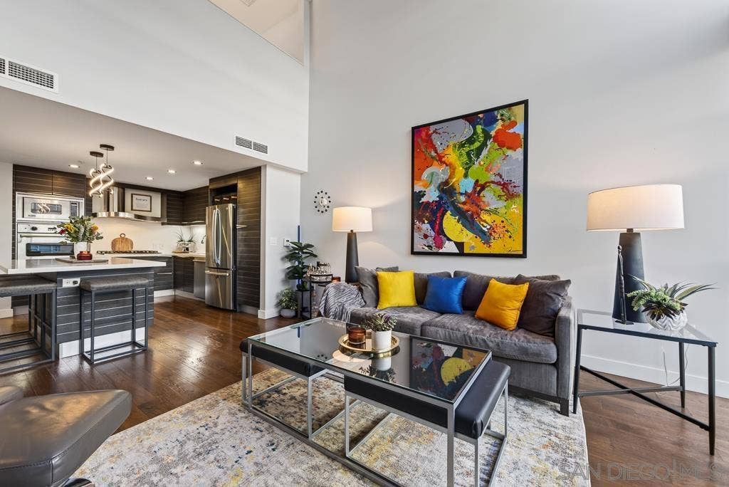 1325 Pacific Hwy, #314, San Diego, CA 92101 Entry level (building pool level 3 - townhome level 2 of the unit itself)