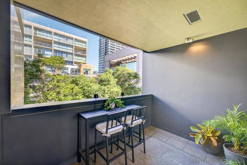 1325 Pacific Hwy, #314, San Diego, CA 92101 Entry level (building pool level 3 - townhome level 2 of the unit itself)