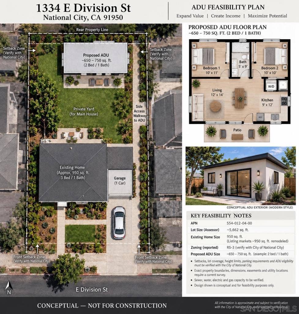1334 E Division St, National City, CA 91950 1334 E Division St, National City, CA 91950